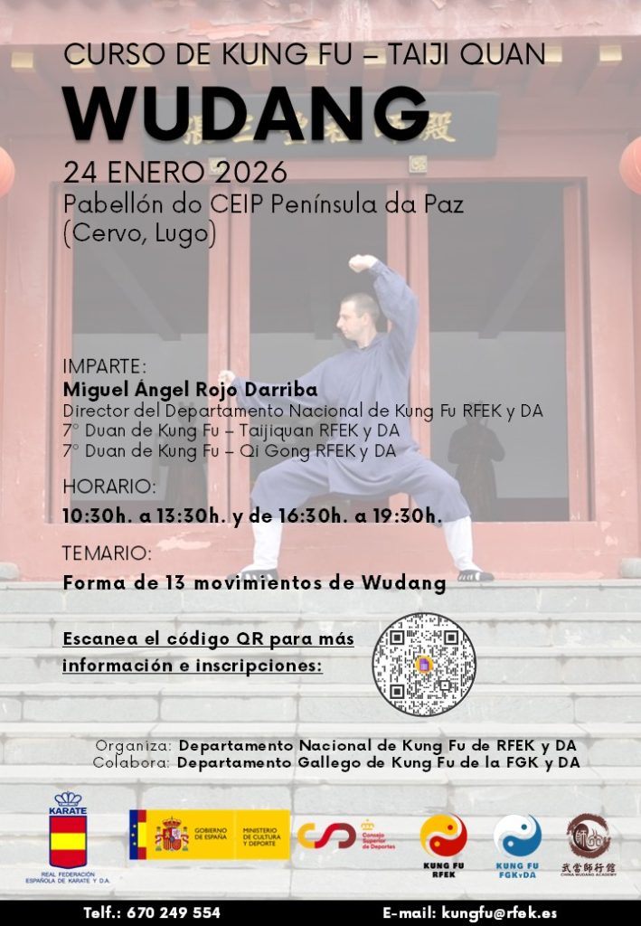 Curso Kung Fu Taiji Quan Cervo (Lugo)